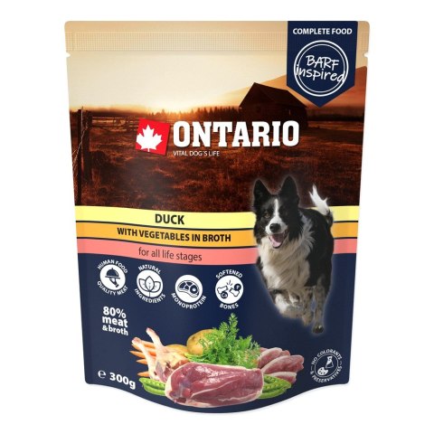 ONTARIO Saszetka Kaczka z warzywami w bulionie 300g (214-3373) ONTARIO Saszetka Kaczka z warzywami w bulionie 300g (214-3373)