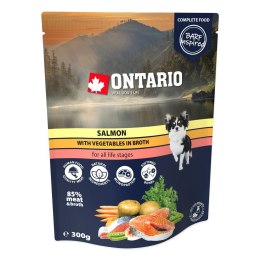 ONTARIO Saszetka Łosoś z warzywami w bulionie 300g (214-3398)