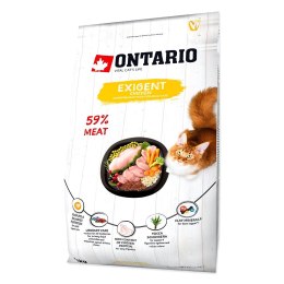 Ontario Cat Exigent 2kg / Pokarm dla kotów szczególnie wybrednych (213-10535)