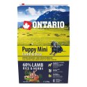 Ontario Puppy Mini Lamb & Rice 2,25kg / Dla szczeniąt małych ras z Jagnięciną i ryżem 2,25kg (214-10195)