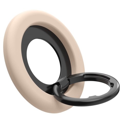 Spigen Nano Pop MagSafe Phone Ring - Magnetyczny uchwyt na palec z funkcją podstawki (Coconut Beige) Spigen Nano Pop MagSafe Phone Ring - Magnetyczny uchwyt na palec z funkcją podstawki (Coconut Beige)