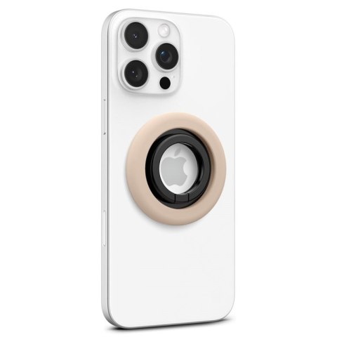 Spigen Nano Pop MagSafe Phone Ring - Magnetyczny uchwyt na palec z funkcją podstawki (Coconut Beige) Spigen Nano Pop MagSafe Phone Ring - Magnetyczny uchwyt na palec z funkcją podstawki (Coconut Beige)