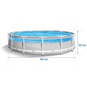 Basen ogrodowy stelażowy 427 x 107 cm 12w1 INTEX 26722