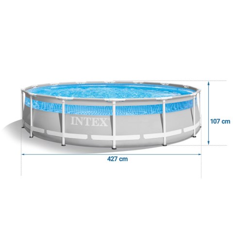 Basen ogrodowy stelażowy 427 x 107 cm 12w1 INTEX 26722 Basen ogrodowy stelażowy 427 x 107 cm 12w1 INTEX 26722