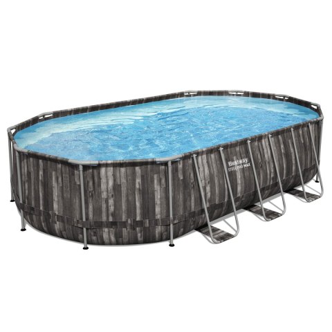 Basen ogrodowy stelażowy 610 x 366 x 122 cm 12w1 Bestway 5611R Basen ogrodowy stelażowy 610 x 366 x 122 cm 12w1 Bestway 5611R