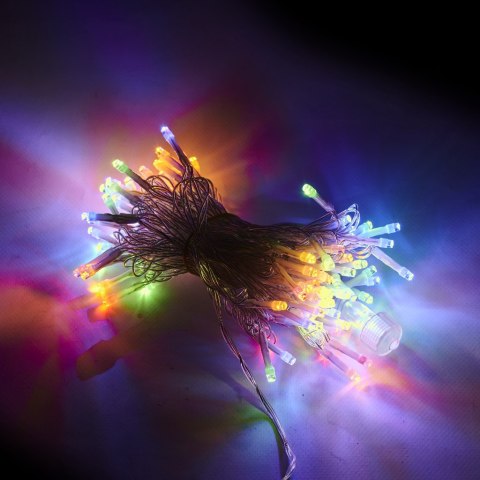 Lampki LED łańcuch lampki choinkowe 10m 100LED z pilotem ślub wesele Lampki LED łańcuch lampki choinkowe 10m 100LED z pilotem ślub wesele