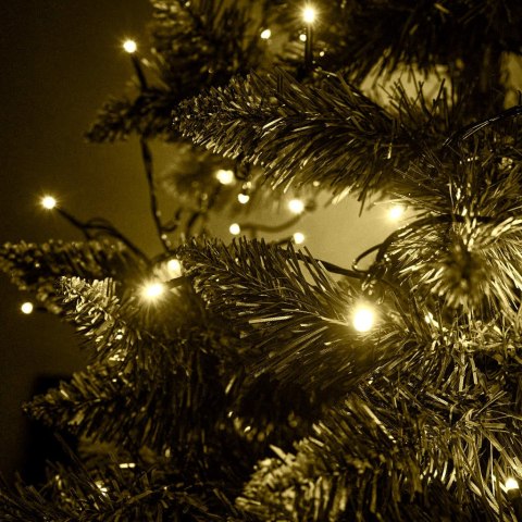 Lampki LED łańcuch świetlny 10m 100LED ciepły biały 8 trybów świecenia Lampki LED łańcuch świetlny 10m 100LED ciepły biały 8 trybów świecenia