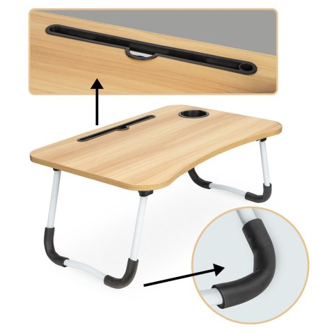 Stolik pod laptopa składany do łóżka podstawka Stolik pod laptopa składany do łóżka podstawka