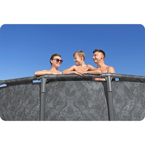 Basen ogrodowy stelażowy 549 x 132 cm 11w1 Bestway 561KC Basen ogrodowy stelażowy 549 x 132 cm 11w1 Bestway 561KC