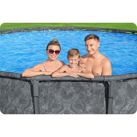Basen ogrodowy stelażowy 549 x 132 cm 11w1 Bestway 561KC Basen ogrodowy stelażowy 549 x 132 cm 11w1 Bestway 561KC