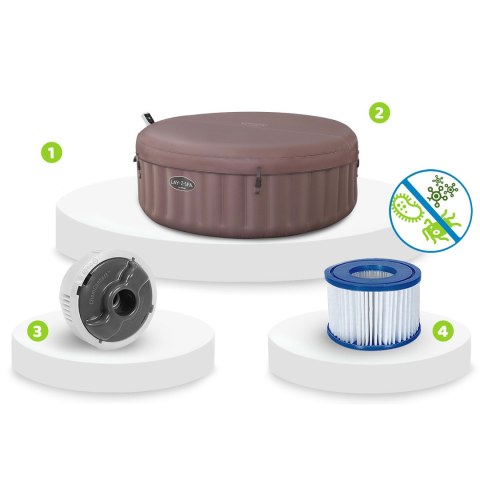 Dmuchane SPA Lay-Z Hawaii MaxHold 6 osobowe Bestway 6001G Dmuchane SPA Lay-Z Hawaii MaxHold 6 osobowe Bestway 6001G