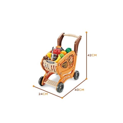 WOOPIE Sklep Supermarket Wózek Kasa Ruchome Elementy + 65 akc. WOOPIE Sklep Supermarket Wózek Kasa Ruchome Elementy + 65 akc.