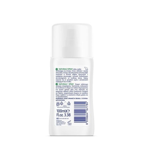 167784 SPRAY OCHRONNY NATURAL 100ML 2M+ 167784 SPRAY OCHRONNY NATURAL 100ML 2M+
