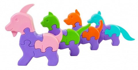 3D Puzzle zwierzęta - 64 el. 3D Puzzle zwierzęta - 64 el.