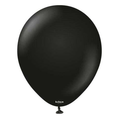 Balony lateksowe Black, czarne Kalisan 45cm, 1 szt. Balony lateksowe Black, czarne Kalisan 45cm, 1 szt.