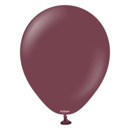 Balony lateksowe Burgundy, bordowy 45cm, 1 szt.