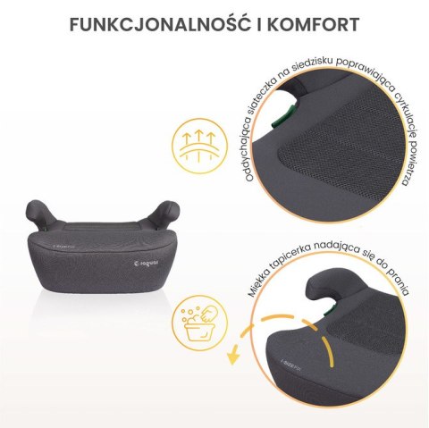 FOTELIK JAGUAR I-SIZE BLACK (125-150) FOTELIK JAGUAR I-SIZE BLACK (125-150)