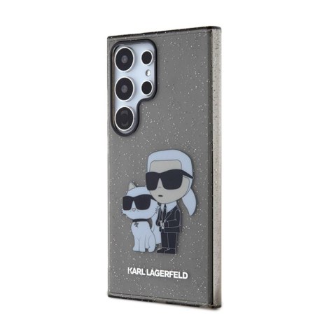 Karl Lagerfeld IML Glitter Karl & Choupette - Etui Samsung Galaxy S24 Ultra (czarny) Karl Lagerfeld IML Glitter Karl & Choupette - Etui Samsung Galaxy S24 Ultra (czarny)