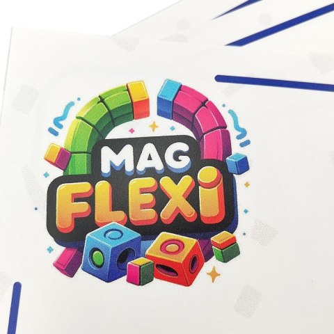 Magnetyczne piankowe klocki - MagFlexi - 75 el. Magnetyczne piankowe klocki - MagFlexi - 75 el.