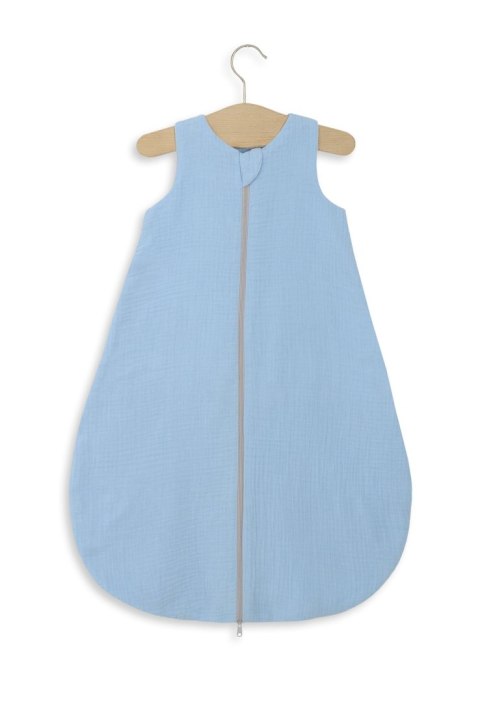 Muślinowy śpiworek dla dzieci zaokrąglony BABY 6-12 mcy TOG 1.0 - blue Muślinowy śpiworek dla dzieci zaokrąglony BABY 6-12 mcy TOG 1.0 - blue