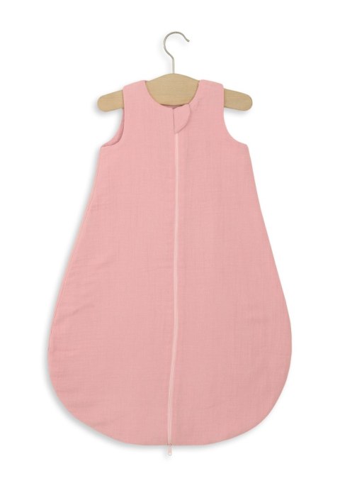 Muślinowy śpiworek dla dzieci zaokrąglony BABY 6-12 mcy TOG 1.0 - pastel pink Muślinowy śpiworek dla dzieci zaokrąglony BABY 6-12 mcy TOG 1.0 - pastel pink