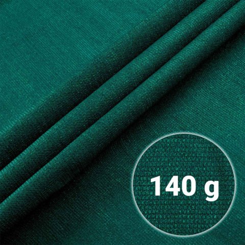 Siatka cieniująca 1,2x50m 140g/m2 + 50 zacisków zielona Siatka cieniująca 1,2x50m 140g/m2 + 50 zacisków zielona