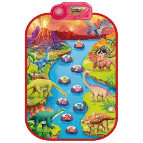 WOOPIE Duża Mata Muzyczna Pianino XL Dinozaury Interaktywna WOOPIE Duża Mata Muzyczna Pianino XL Dinozaury Interaktywna