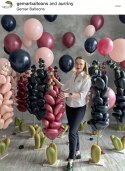 Balony Pastelowe Gemar 13" Granatowe Navy (50 szt.)