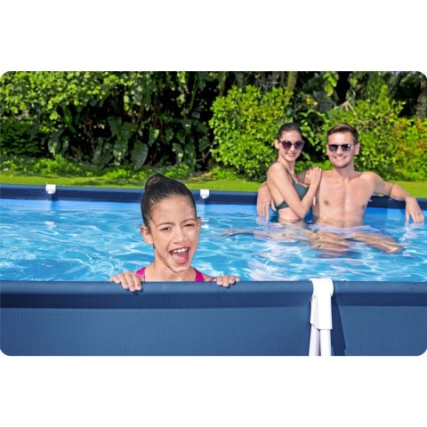 Basen ogrodowy stelażowy 400 x 211 x 81 cm 15w1 Bestway 56405N Basen ogrodowy stelażowy 400 x 211 x 81 cm 15w1 Bestway 56405N
