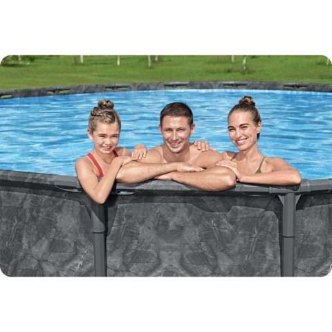 Basen ogrodowy stelażowy 610 x 132 cm 11w1 Bestway 561KE Basen ogrodowy stelażowy 610 x 132 cm 11w1 Bestway 561KE