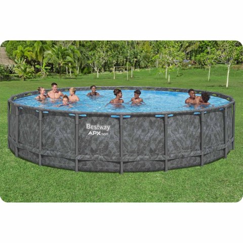 Basen ogrodowy stelażowy 671 x 132 cm 11w1 Bestway 561JZ Basen ogrodowy stelażowy 671 x 132 cm 11w1 Bestway 561JZ