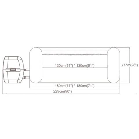 Dmuchane SPA Lay-Z Cabo 6 osobowe Bestway 6001R Dmuchane SPA Lay-Z Cabo 6 osobowe Bestway 6001R