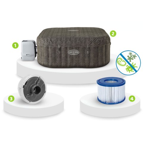 Dmuchane SPA Lay-Z Cabo 6 osobowe Bestway 6001R Dmuchane SPA Lay-Z Cabo 6 osobowe Bestway 6001R