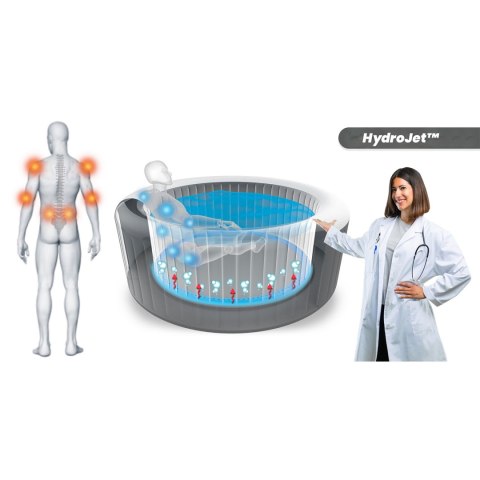 Dmuchane SPA Lay-Z Cabo 6 osobowe Bestway 6001R Dmuchane SPA Lay-Z Cabo 6 osobowe Bestway 6001R
