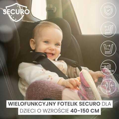 FOTELIK SECURO I-SIZE BURGUNDY (40-150) FOTELIK SECURO I-SIZE BURGUNDY (40-150)