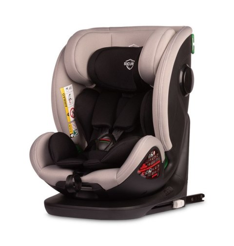 FOTELIK SECURO I-SIZE LIGHT GREY (40-150) FOTELIK SECURO I-SIZE LIGHT GREY (40-150)