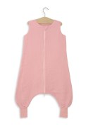 Muślinowy śpiworek dla dzieci z nogawkami L 9-24 mcy letni TOG 1.0 - pastel pink