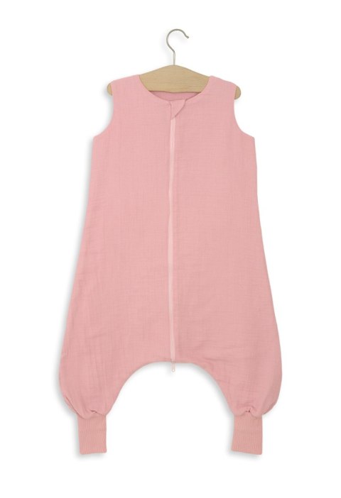 Muślinowy śpiworek dla dzieci z nogawkami L 9-24 mcy letni TOG 1.0 - pastel pink Muślinowy śpiworek dla dzieci z nogawkami L 9-24 mcy letni TOG 1.0 - pastel pink