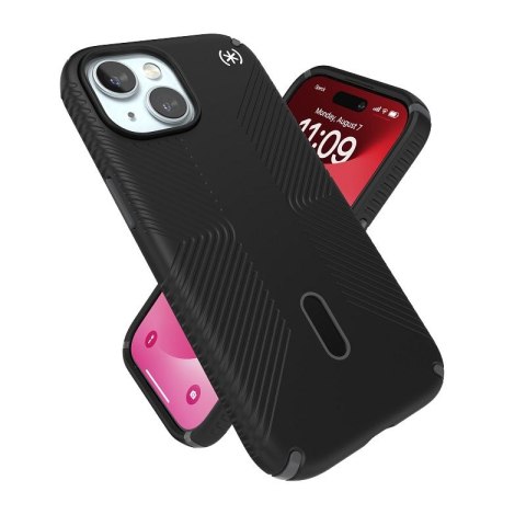 Speck Presidio2 Grip ClickLock & MagSafe - Etui iPhone 16e / iPhone 15 / iPhone 14 / iPhone 13 (Black) Speck Presidio2 Grip ClickLock & MagSafe - Etui iPhone 16e / iPhone 15 / iPhone 14 / iPhone 13 (Black)