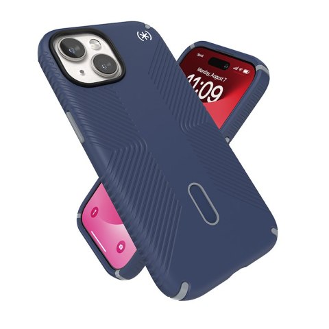 Speck Presidio2 Grip ClickLock & MagSafe - Etui iPhone 16e / iPhone 15 / iPhone 14 / iPhone 13 (Coastal Blue / Dust Grey / White Speck Presidio2 Grip ClickLock & MagSafe - Etui iPhone 16e / iPhone 15 / iPhone 14 / iPhone 13 (Coastal Blue / Dust Grey / White
