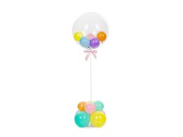 Stojak na balon, 72 cm - przezroczysty