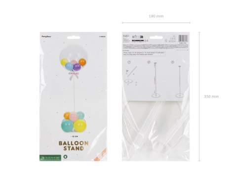 Stojak na balon, 72 cm - przezroczysty Stojak na balon, 72 cm - przezroczysty