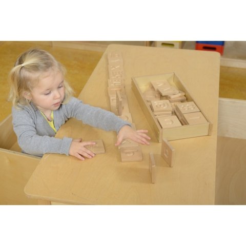 Zabawka Sensoryczna Rozpoznaj Dotykiem Literki Cyfry Kształty Masterkidz Montessori Zabawka Sensoryczna Rozpoznaj Dotykiem Literki Cyfry Kształty Masterkidz Montessori