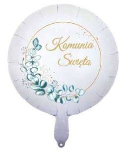Balon Foliowy, Komunia Święta, 46cm