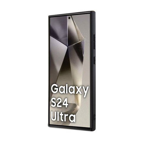 Guess Grip Stand 4G Triangle Strass Logo - Etui Samsung Galaxy S24 Ultra (brązowy) Guess Grip Stand 4G Triangle Strass Logo - Etui Samsung Galaxy S24 Ultra (brązowy)