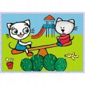 Puzzle Kicia Kocia 4w1 Dzień Kici Koci Trefl 34372
