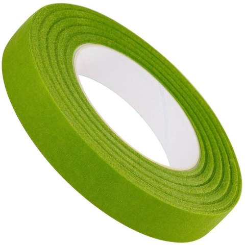 Taśma florystyczna maskująca, zielona, 12 mm Taśma florystyczna maskująca, zielona, 12 mm