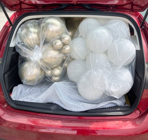 Worki do transportowania balonów Kalisan, 104cmx128cm, 1 szt. Worki do transportowania balonów Kalisan, 104cmx128cm, 1 szt.