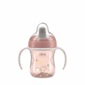 180622 KUBEK NIEKAPEK Z TWARDYM USTNIKIEM 200ML 6+ RÓŻOWY