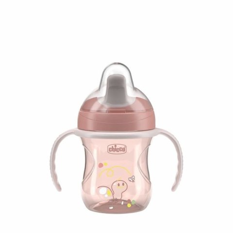 180622 KUBEK NIEKAPEK Z TWARDYM USTNIKIEM 200ML 6+ RÓŻOWY 180622 KUBEK NIEKAPEK Z TWARDYM USTNIKIEM 200ML 6+ RÓŻOWY